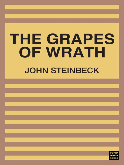 Title details for The Grapes of Wrath by John Steinbeck - Wait list